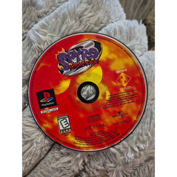Video Games & Consoles | Spyro Riptos Rage Playstation 1 Ps1 Black ...